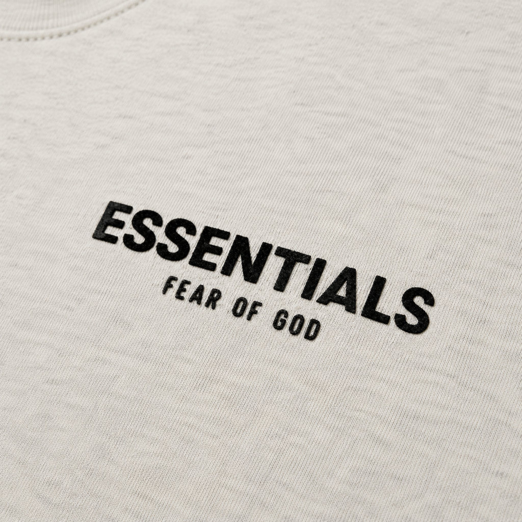 Camiseta Playera Essentials Fear Of God Light Oat Meal