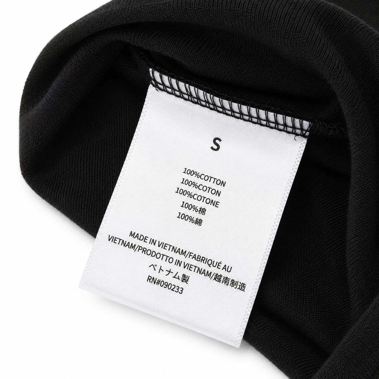 Camiseta Playera Essentials Fear Of God Stretch Limo Negro