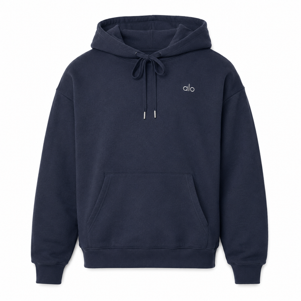 Sudadera Hoodie Alo Yoga Accolade Azul Navy