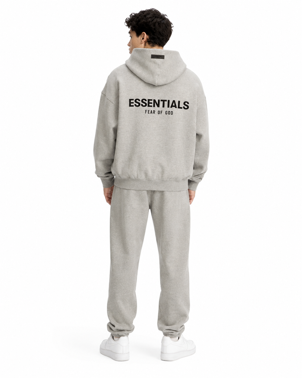 Hoodie Essentials Dark Oat Meal