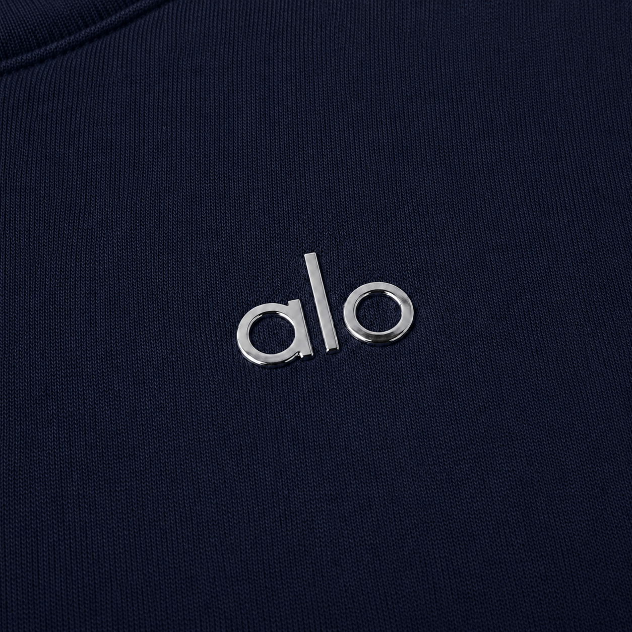 Sudadera Hoodie Alo Crewneck Azul Navy