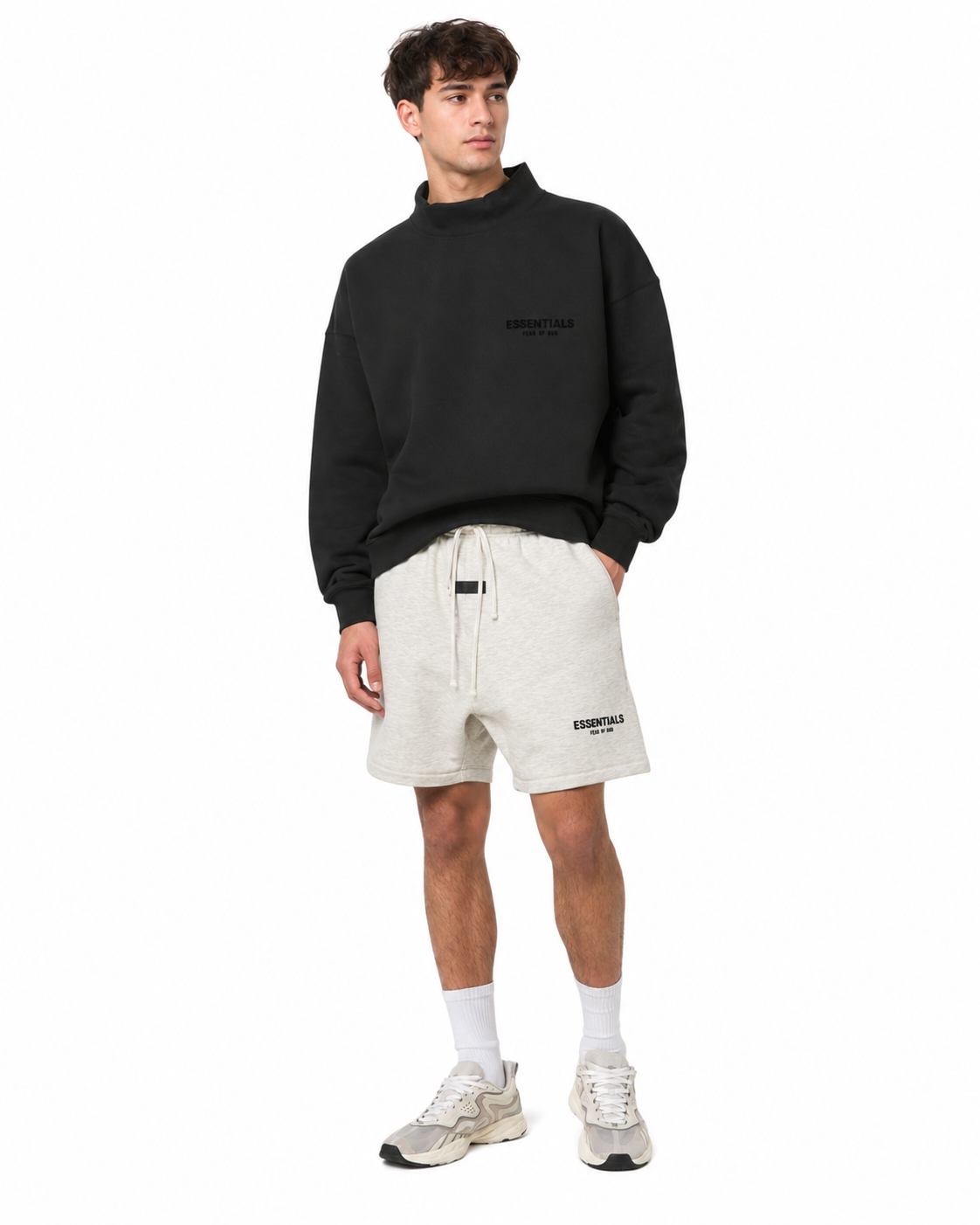 Shorts Essentials Light Oat Meal