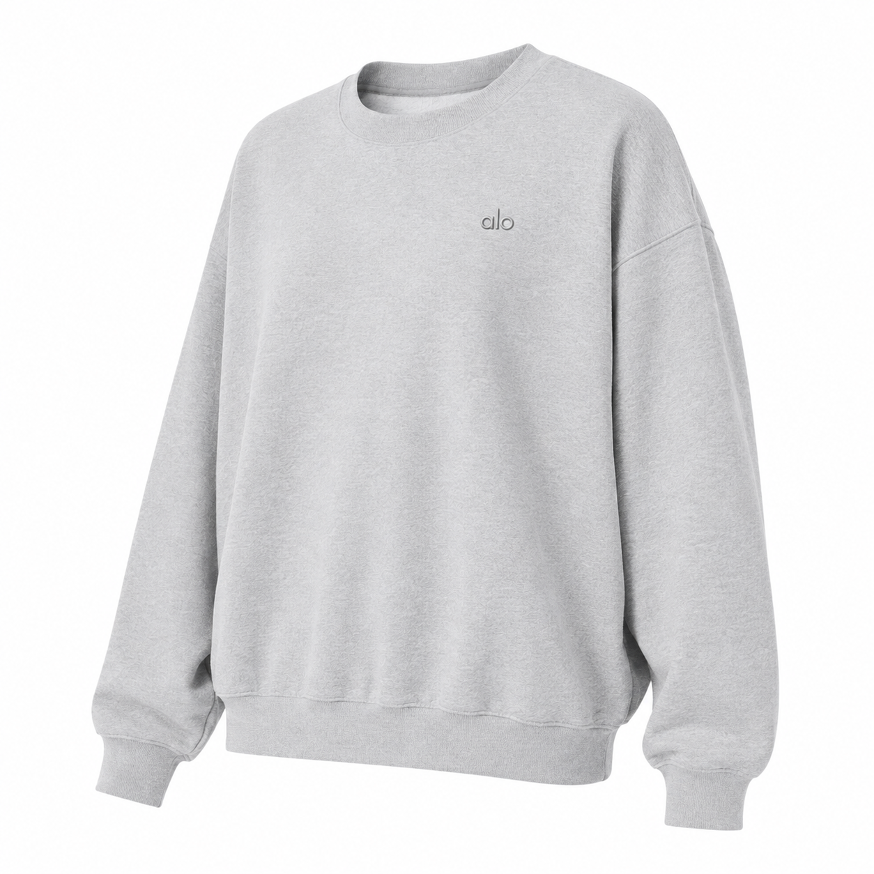 Sudadera Hoodie Alo Crewneck Gris
