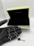 Van Cleef Negra Con Plata