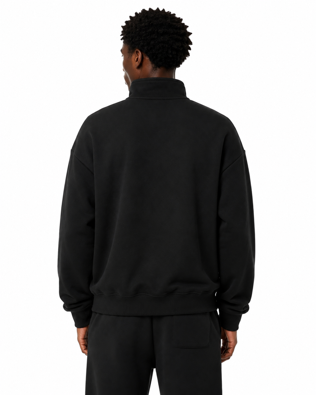 Sudadera Hoodie Alo Zip Negro