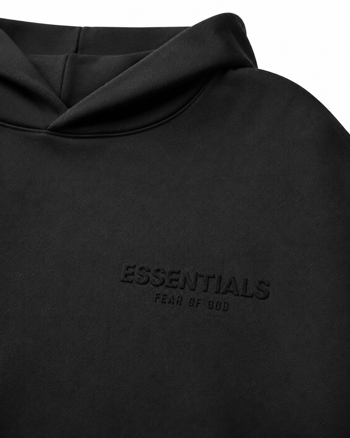 Hoodie Essentials Stretch Limo Black