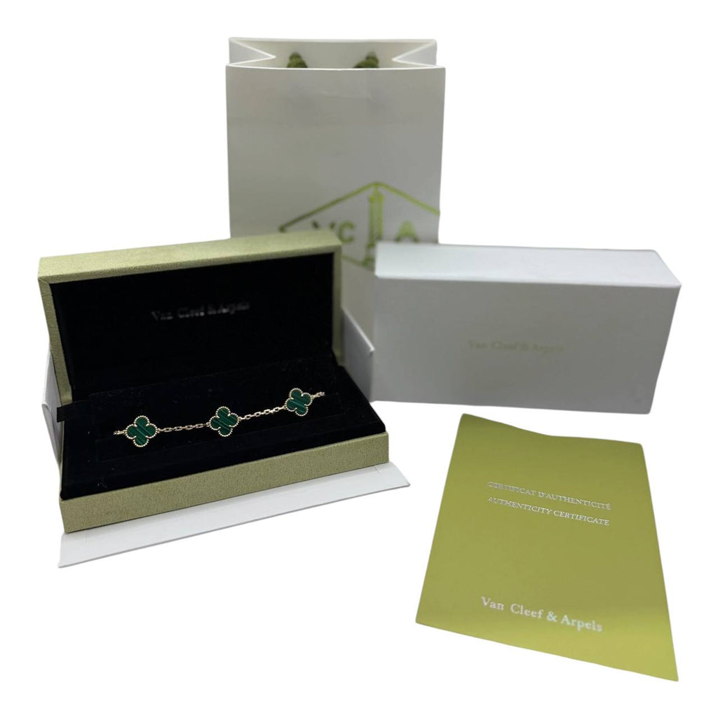 Van Cleef Verde Con Oro