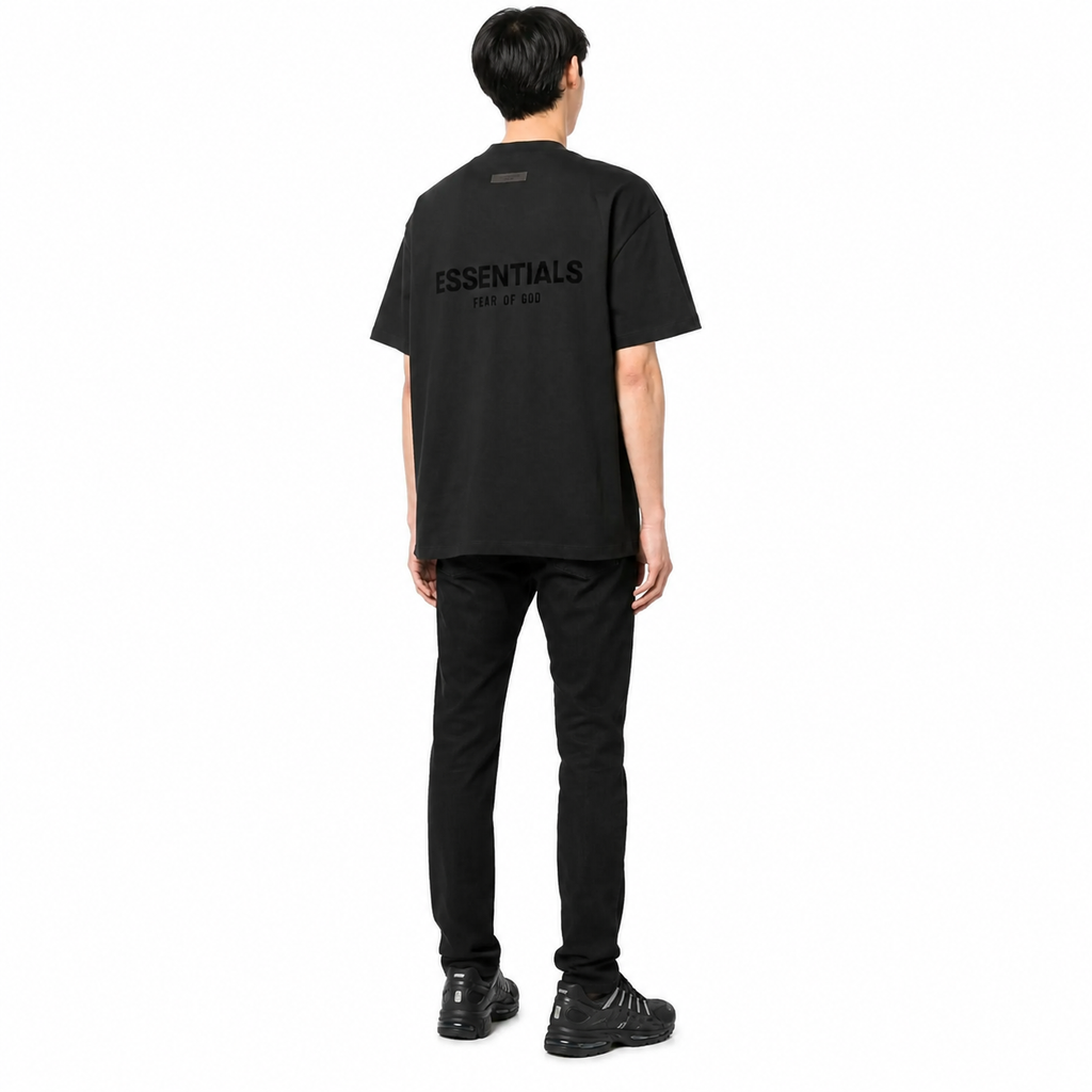 Camiseta Playera Essentials Fear Of God Stretch Limo Negro