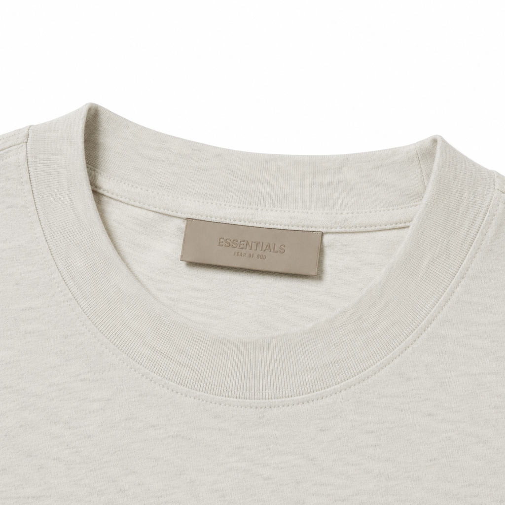 Camiseta Playera Essentials Fear Of God Light Oat Meal