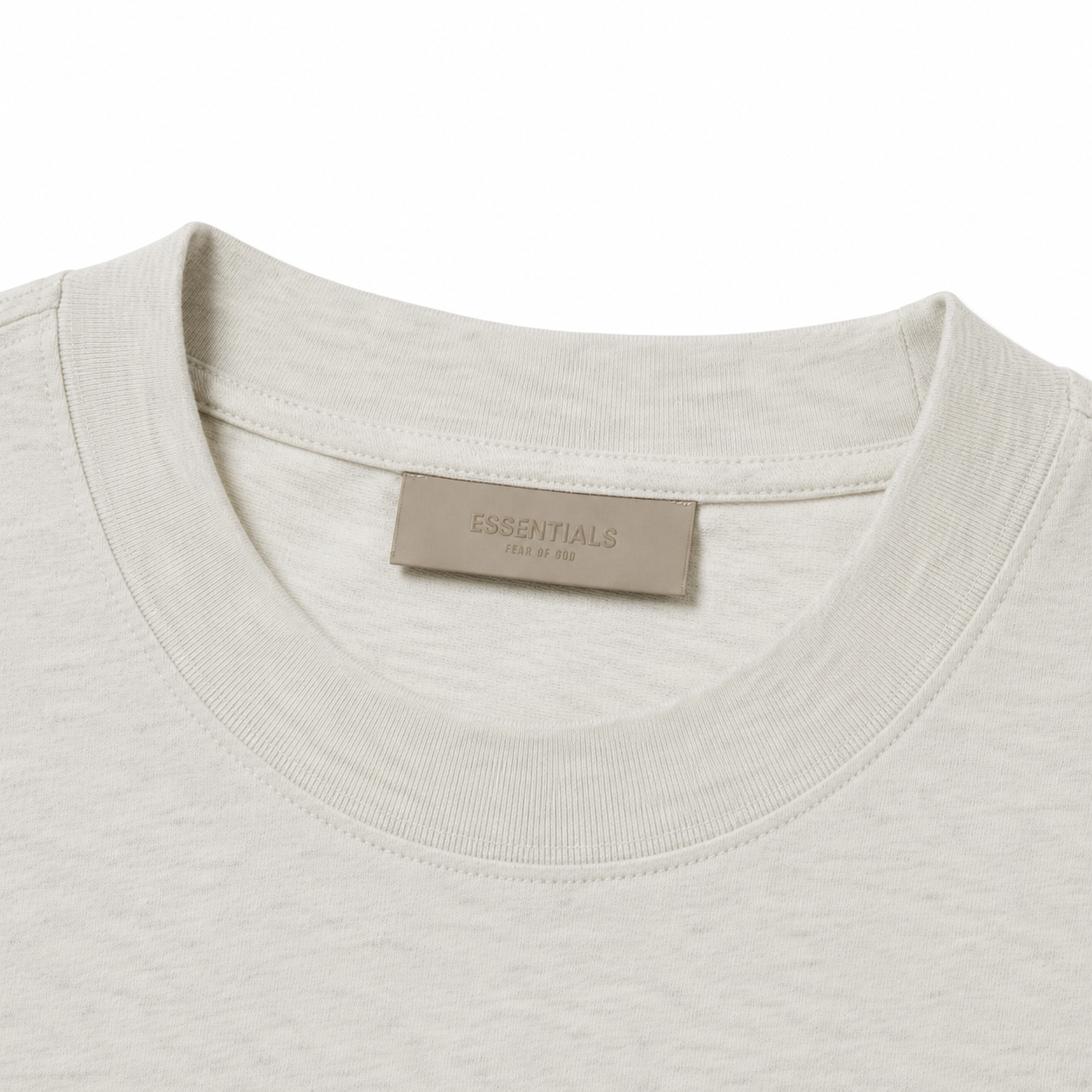 Camiseta Playera Essentials Fear Of God Light Oat Meal