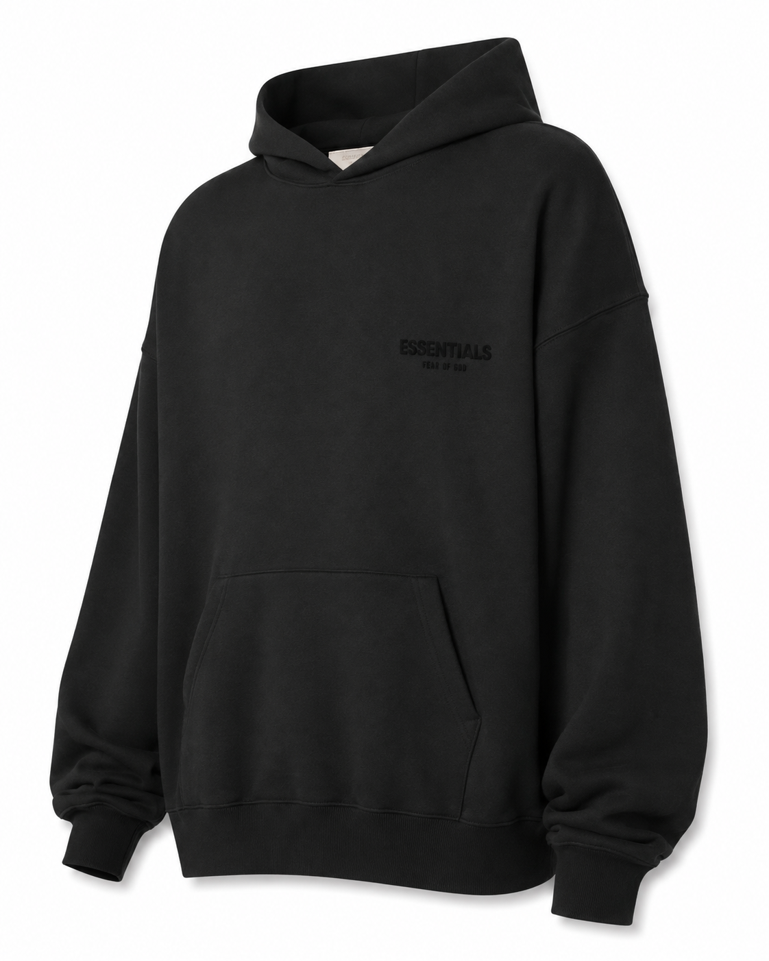 Hoodie Essentials Stretch Limo Black