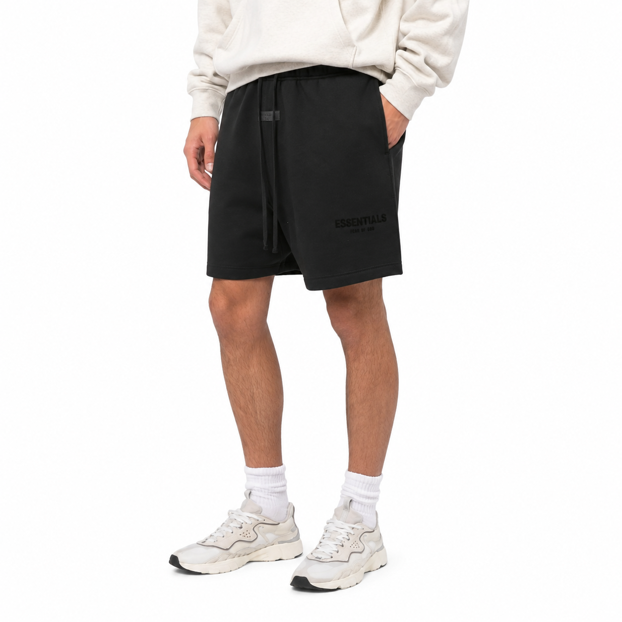 Shorts Essentials Negro Stretch Limo