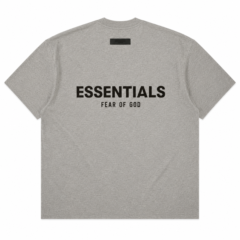 Camiseta Playera Essentials Fear Of God Dark Oat Meal