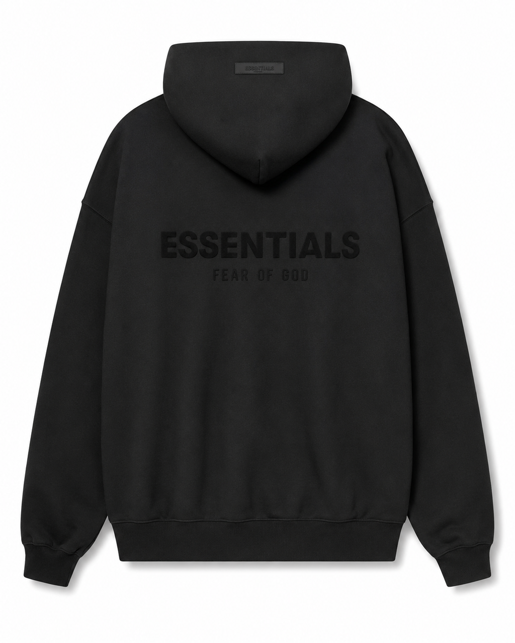 Hoodie Essentials Stretch Limo Black