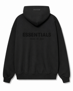 Hoodie Essentials Stretch Limo Black