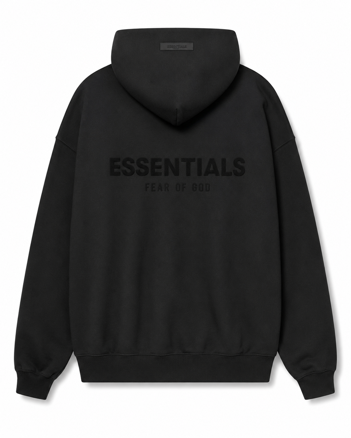 Hoodie Essentials Stretch Limo Black