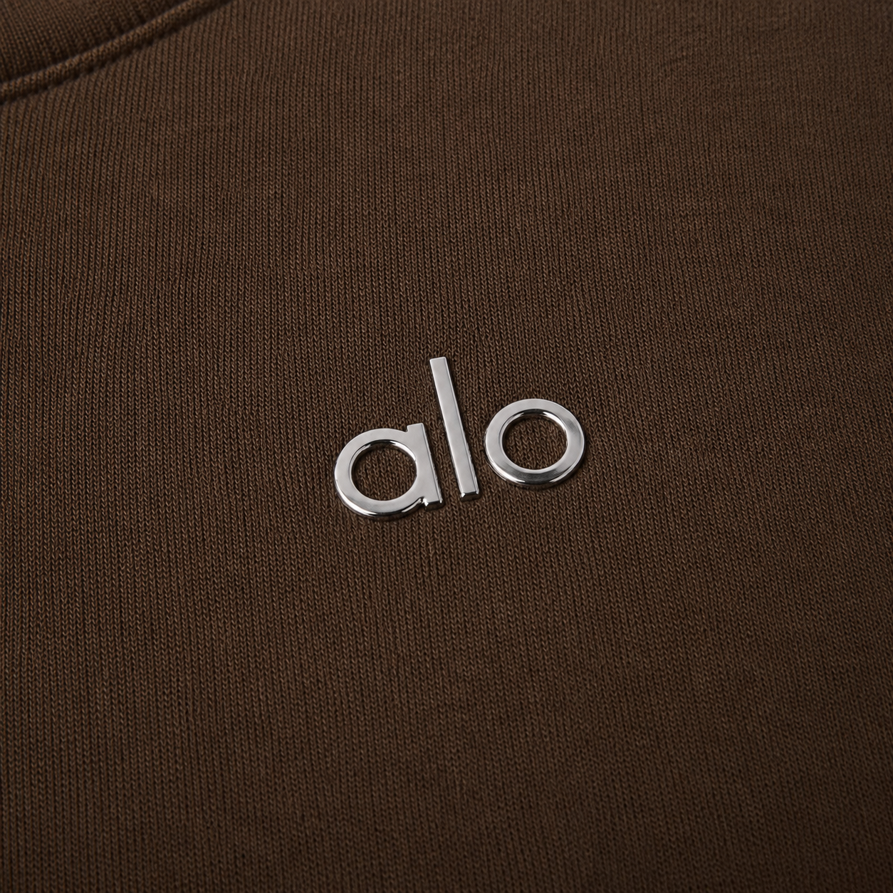 Sudadera Hoodie Alo Crewneck Café Expresso