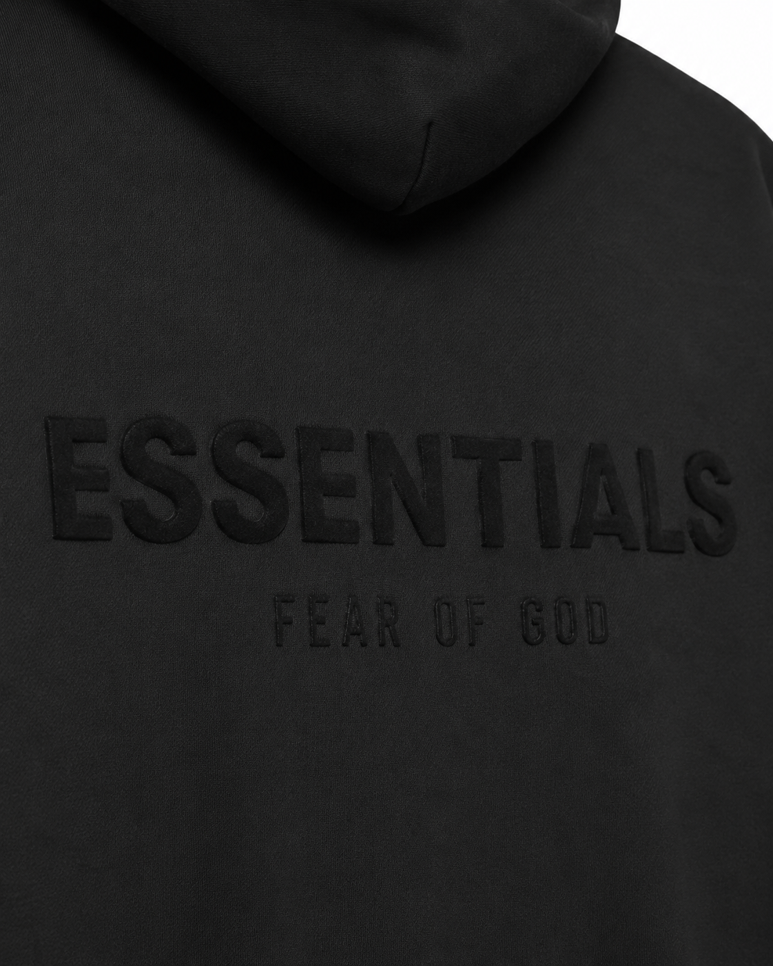 Hoodie Essentials Stretch Limo Black