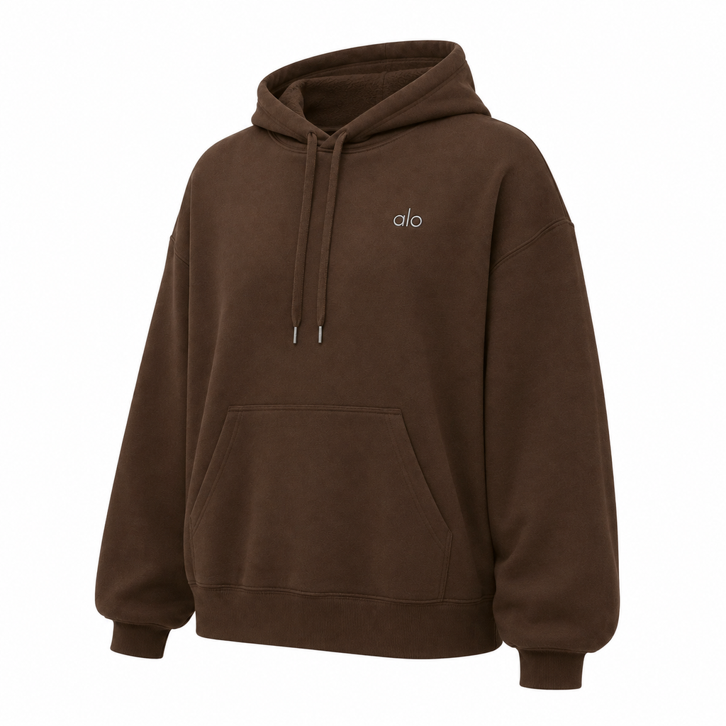 Sudadera Hoodie Alo Yoga Accolade Café Expresso