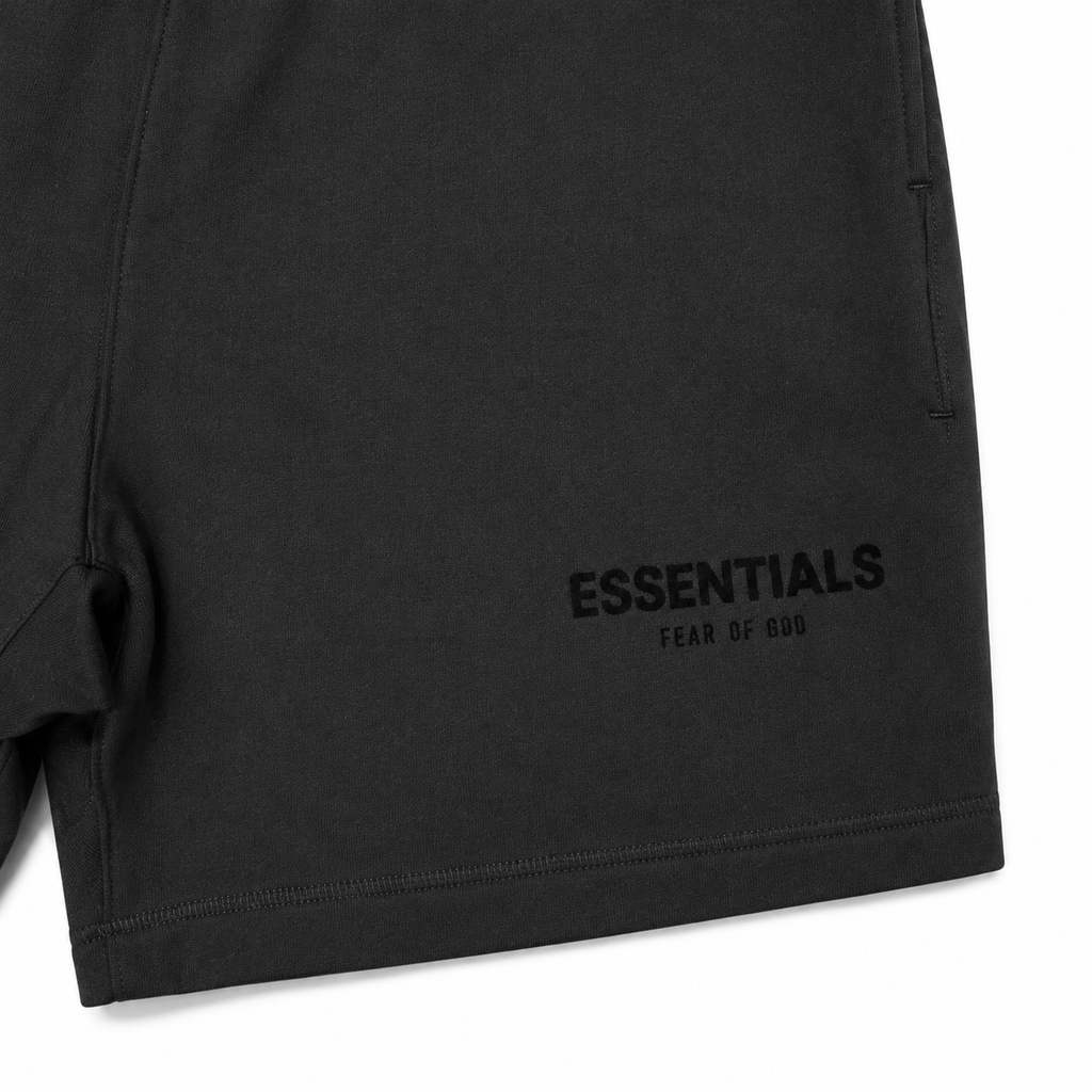 Shorts Essentials Negro Stretch Limo