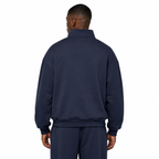 Sudadera Hoodie Alo Zip Azul Navy