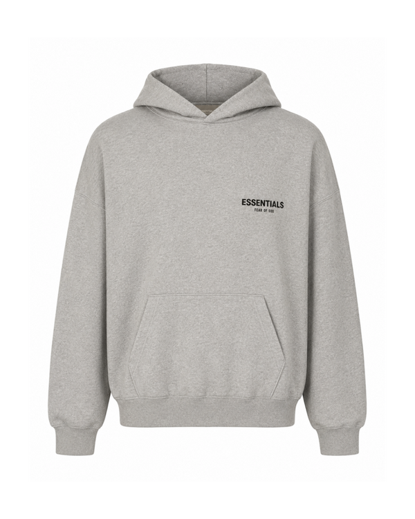 Hoodie Essentials Dark Oat Meal